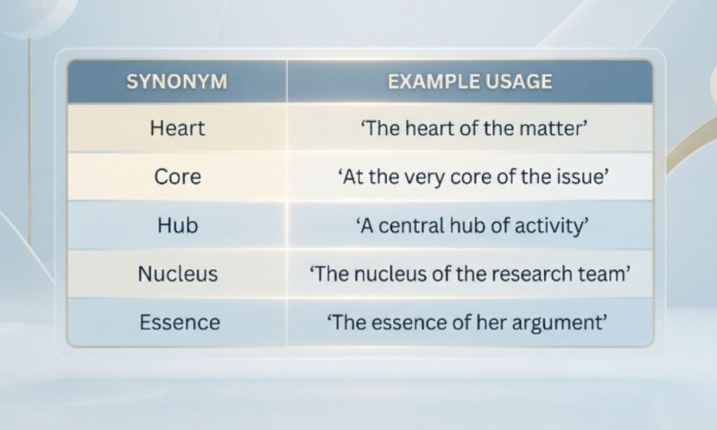 25 Synonyms for "Focus" and How to Use Them