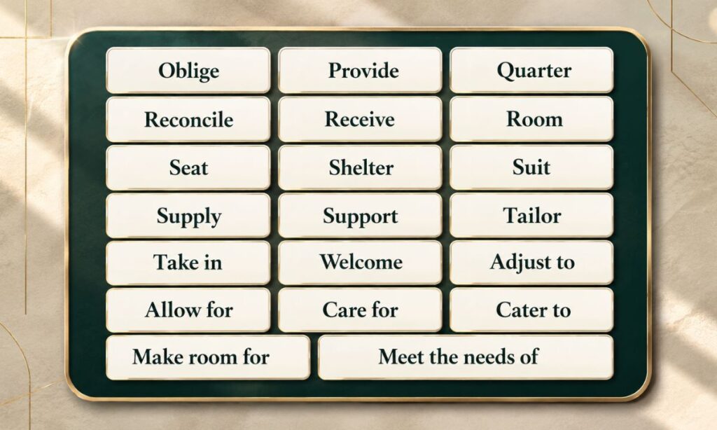 25 Synonyms for Accommodate and How to Use Them