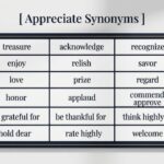 25 Synonyms for "Appreciate" With Examples for Every Situation