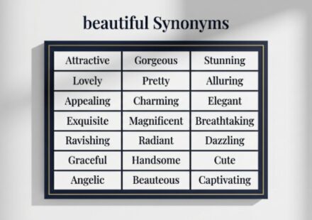 25+  Synonyms for Beautiful With Examples