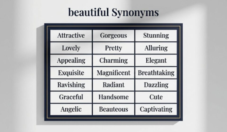 25+  Synonyms for Beautiful With Examples