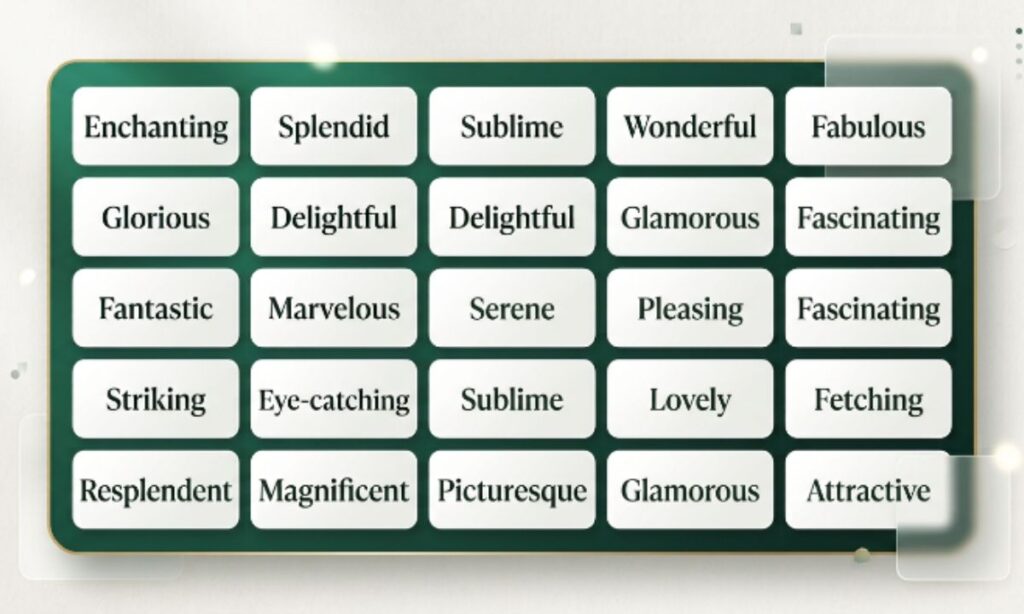 25 Synonyms for Beautiful and How to Use Them