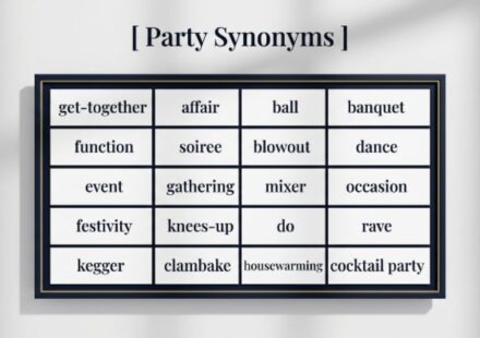 25 Synonyms for "Party" With Examples: Better Words for Every Occasion