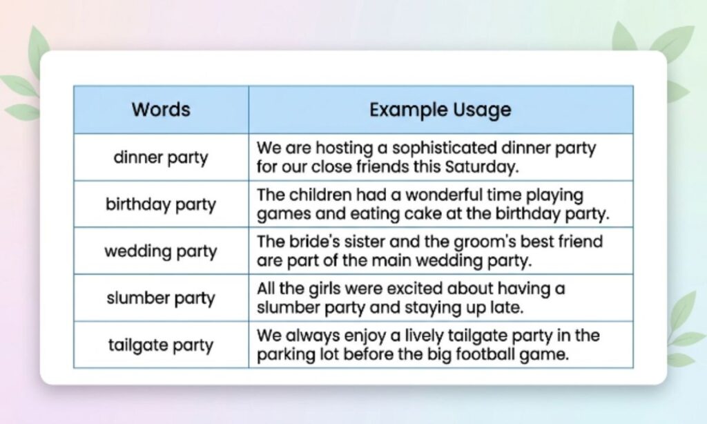 25 Synonyms for Party and How to Use Them