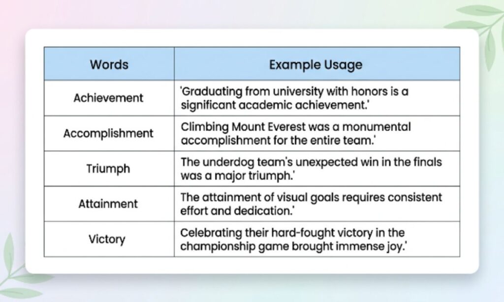 25 Synonyms for Success and How to Use Them