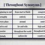 25 Synonyms for Throughout With Examples for Clear Writing