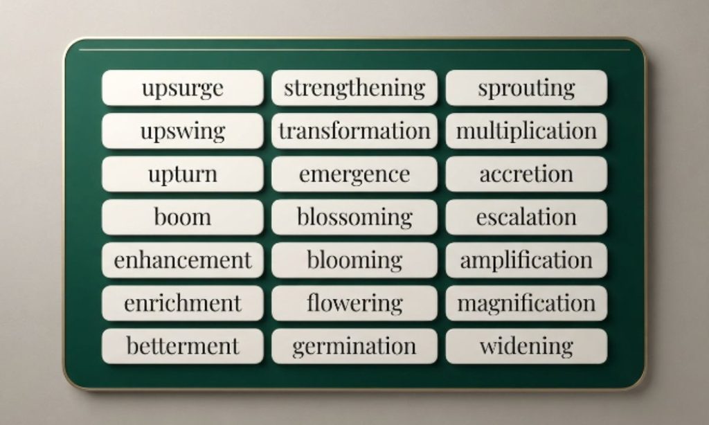 30 Alternative Words for Growth