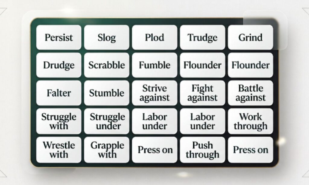 30 Synonyms for Struggle and How to Use Them