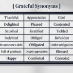 35 Synonyms for Grateful With Examples