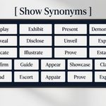 42 Show Synonyms Better Words for Every Meaning and Context