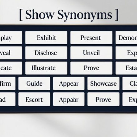 42 Show Synonyms Better Words for Every Meaning and Context