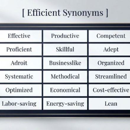 Efficient Synonyms 30+ Alternatives to Efficient and How to Use Them