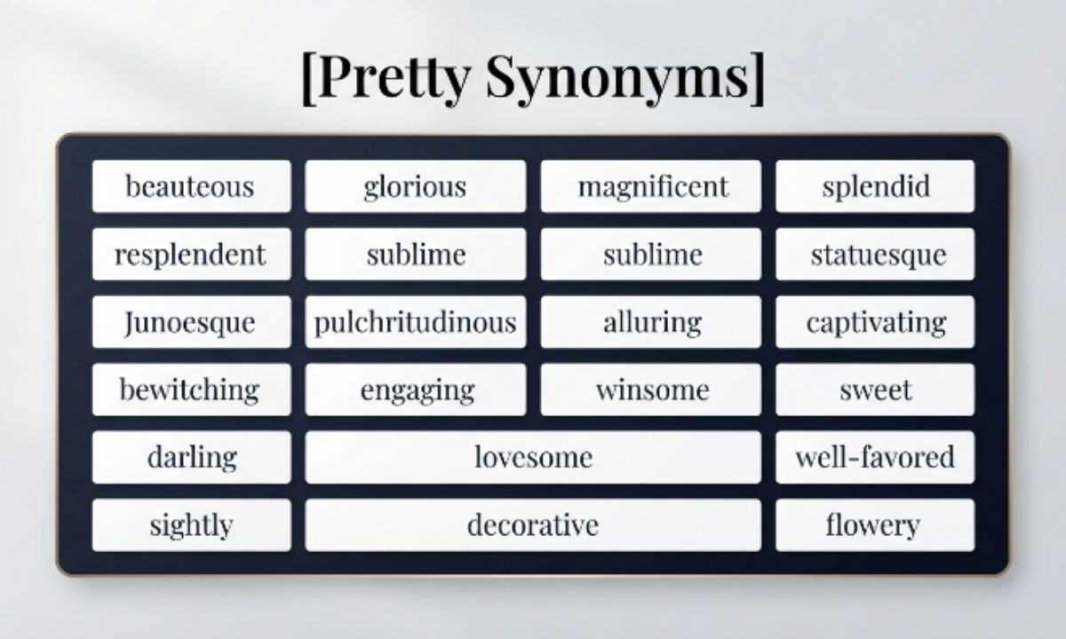 Pretty Synonyms 30 Better Ways to Say Pretty
