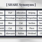 Share Synonyms_ 30 Precise Words for Every Meaning