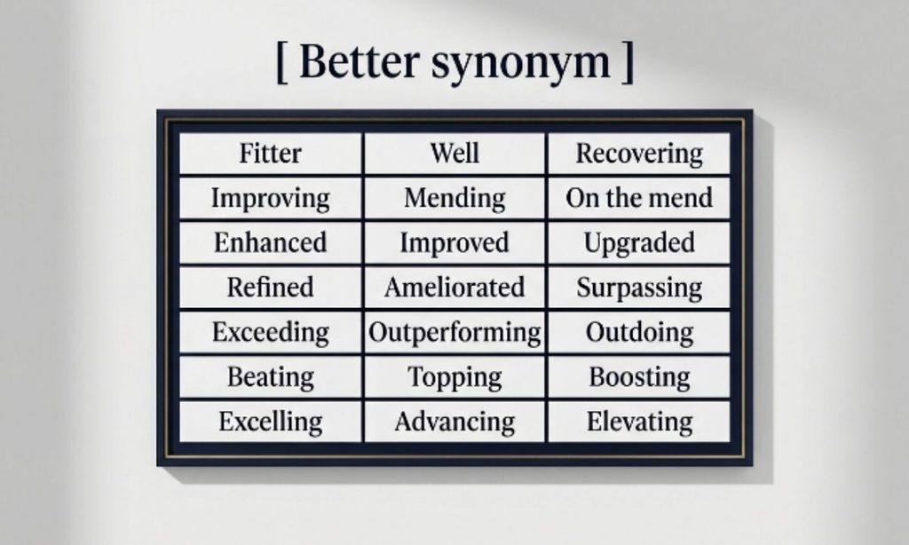 Better Meaning Greater in Amount