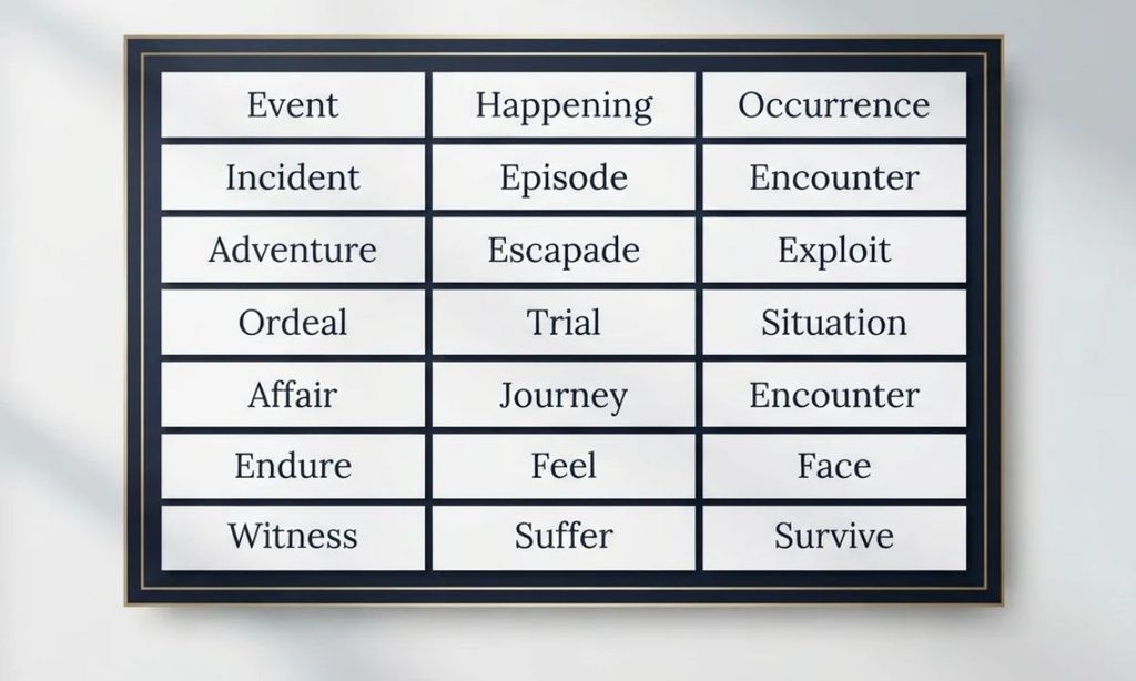 Experience Synonym