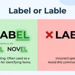 Lable or Label Which Spelling Is Actually Correct