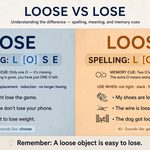 Loose vs Lose_ The Complete Guide to Using Each Word Correctly