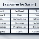 Synonym for Savvy 35 Smart Words With Meanings and Examples