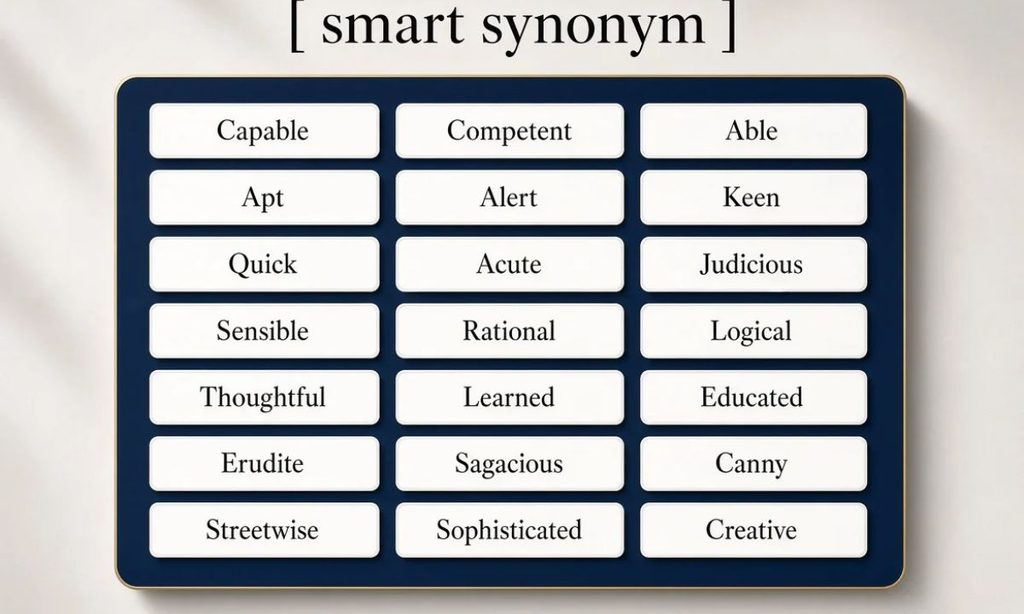 Best Synonyms for Smart